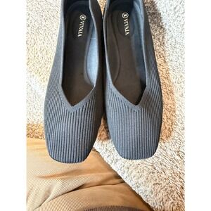 VIVAIA Margot 2.0 Square Toe Ballet Flats Size 43/10.5